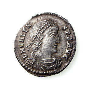 Valens Silver Miliarense 364-378AD Trier-18787