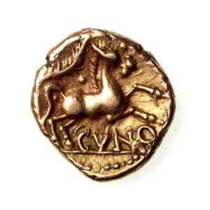 Catuvellauni Cunobelin Gold Stater Plastic Type 8-41AD-18813