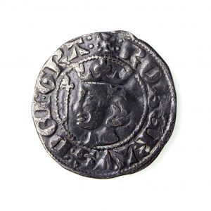 Scotland Robert the Bruce Silver Penny 1306-1329AD Edinburgh rare-18887
