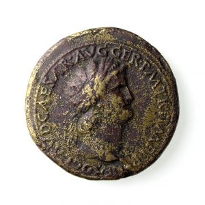 Nero Bronze Sestertius 54-68AD DECURSIO-18911