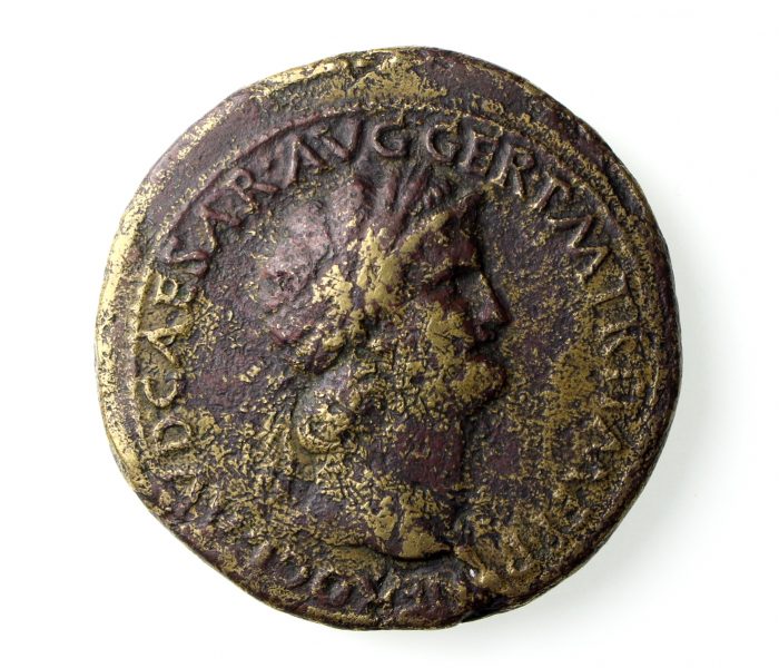 Nero Bronze Sestertius 54-68AD DECURSIO-18911
