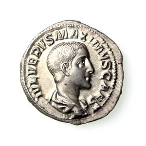 Maximus Silver Denarius 236AD-18926