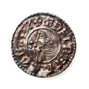 Aethelred II Silver Penny 978-1016AD Crux type Winchester -18942