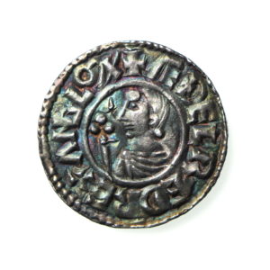 Aethelred II Silver Penny 978-1016AD Crux type Exeter-18944