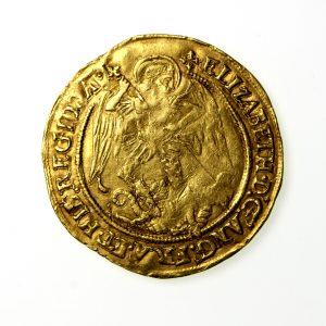 Elizabeth I Gold Angel 2nd Issue 1558-1603AD-19029