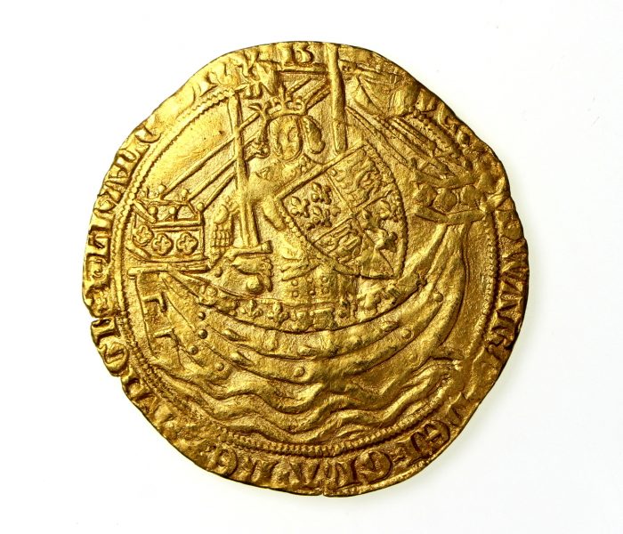 Edward III Gold Noble Pre-Treaty 1327-1377AD -18978