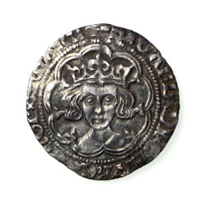 Richard III Silver Groat 1483-1485AD mm. Boar's Head -18984