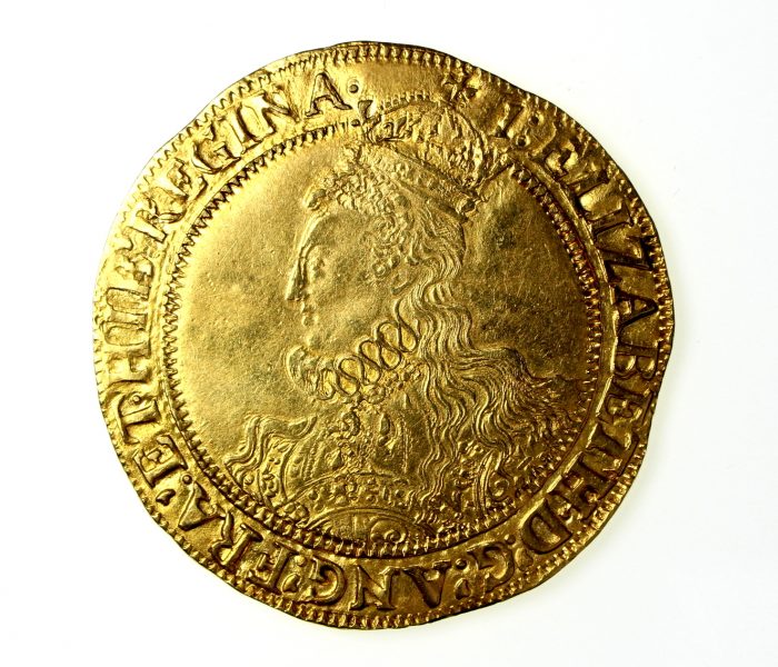 Elizabeth I Gold Pound 1558-1603AD 7th Issue, mm. 1-18986