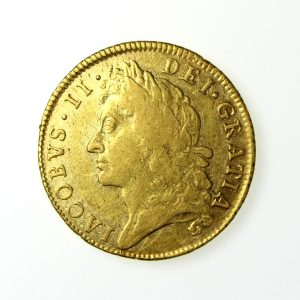 James II Gold Guinea 1685-1688AD 1685AD-18995