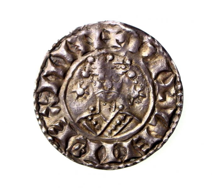 William I Silver Penny Two Stars Type 1066-1087AD London -19013