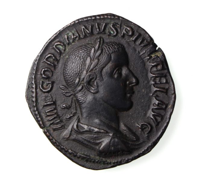 Gordian III Bronze Sestertius 238-244AD-19088