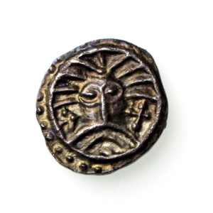 Anglo Saxon Silver Sceat 695-740AD Series X Ribe Mint, Exceptional Grade-19462