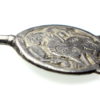 Silver Anglo Saxon Dress Hook Depicting Wonderful Beast.-19148