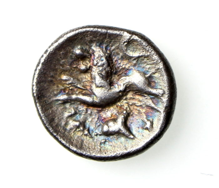 Atrebates Tincomarus Silver Unit Prancing Lion 25-10BC-19164