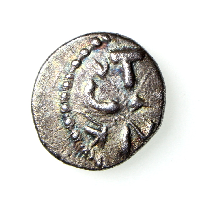 Atrebates Tincomarus Silver Unit Prancing Lion 25-10BC : Silbury Coins