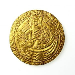 Henry V Gold Noble 1413-22AD Series C -19208