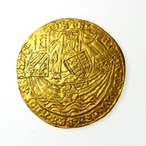 Edward IV Gold Ryal 1461-70AD 1st Reign, Light Coinage -19212