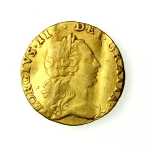 George III Gold Quarter Guinea 1760-1820AD 1762AD-19219