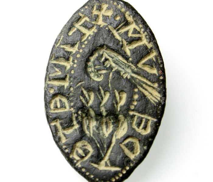 Medieval Vessica Seal Matrix Pelican in Piety -19412