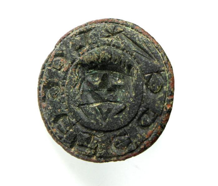 Medieval Seal Matrix Leopards Head 'LEGETEGE'-19427