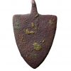 Medieval Heraldic Pendant Animal with Arrows in Back -19452