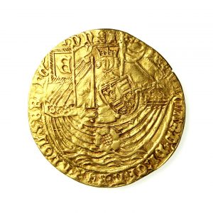 Edward IV Gold Ryal 1461-1470AD Light Coinage -19561