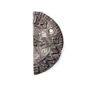 Eadgar Silver Cut Halfpenny 959-975AD-19594