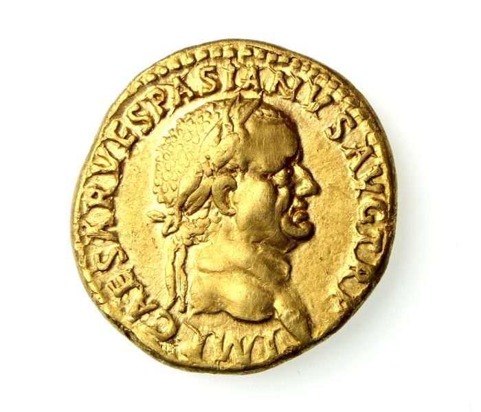 Vespasian Gold Aureus 69-79AD-19671