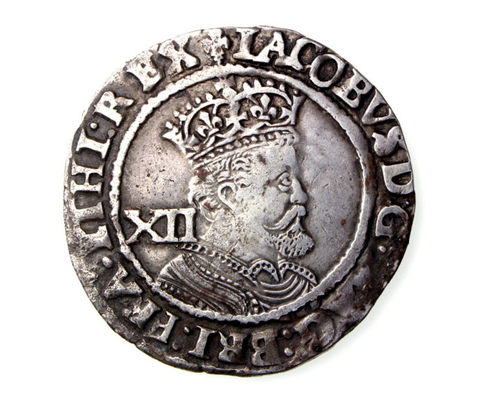 James I Silver Shilling 1603-25AD-19693