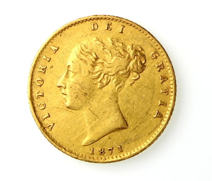 Victoria Gold Half Sovereign 1837-1901AD 1847AD-19697