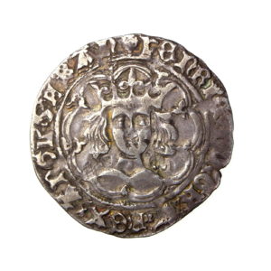 Henry VI Silver Groat Trefoil Issue (Erased) 1422-61AD London -19726