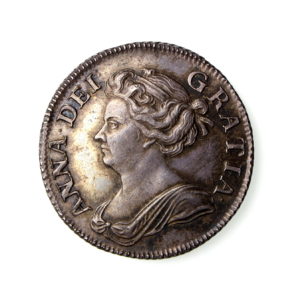 Anne Silver Shilling 1702-1714AD 1708AD GEF-19801