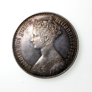 Victoria Silver Gothic Crown 1837-1901AD 1847AD GEF-19818