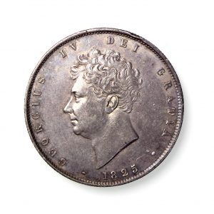 George IV Silver Halfcrown 1820-30AD 1825AD-19829