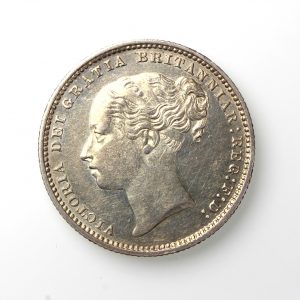 Victoria Silver Shilling 1837-1901AD 1885AD-19837