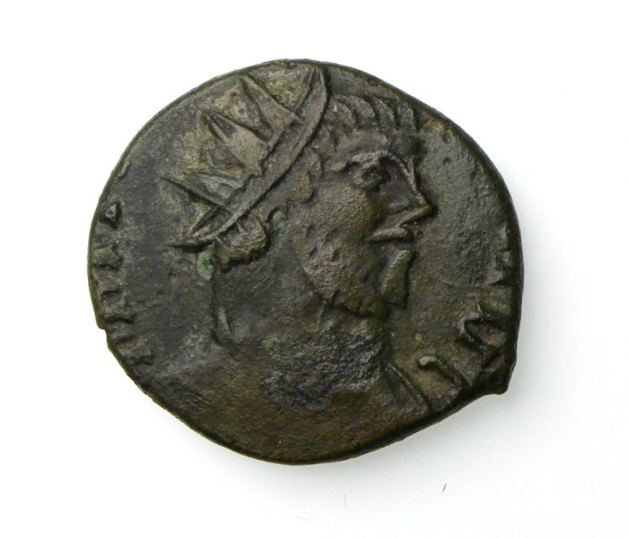 Carausius Bronze Antoninianus 287-293AD Barberous -20080