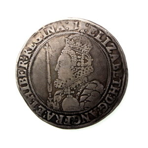 Elizabeth I Silver Halfcrown 1558-1603AD 7th Issue Rare -20113