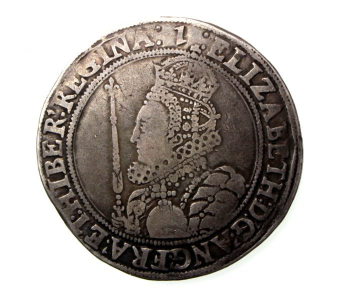 Elizabeth I Silver Halfcrown 1558-1603AD 7th Issue Rare -20113