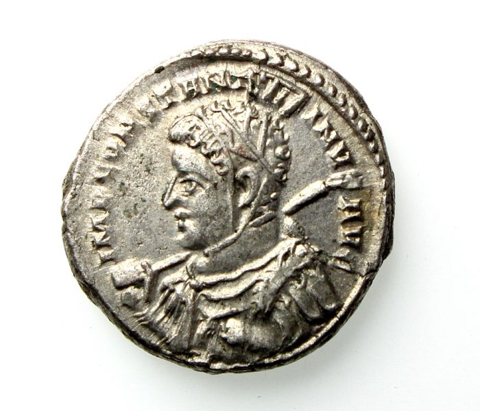 Constantine I Billon Silver Argenteus 307-337AD scarce-20124