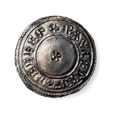 Aethelstan Silver Penny Circumscription Cross type 924-939AD Chester, Paul-20247