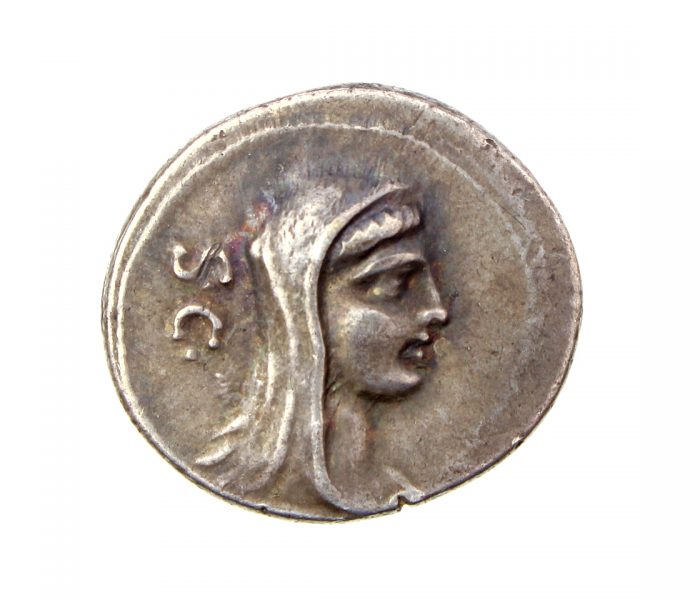P. Sulpicius Galba Silver Denarius 69BC-20295