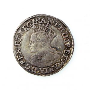 Philip & Mary Silver Groat 1554-1558AD-20311