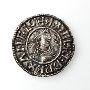 Aethelred II First Hand Type Silver Penny 978-1016AD Gloucester mint-20162