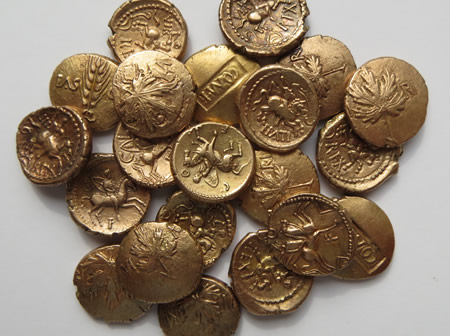 The Vine Leaf Hoard (AKA The Chawton Hoard) - Silbury Coins : Silbury Coins
