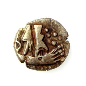 Belgae Gold Quarter Stater Hampshire Thunderbolt circa 50BC-20327