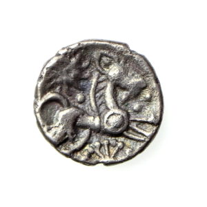 Belgae Silver Unit Danebury Sunrays circa 50BC v. rare-20335