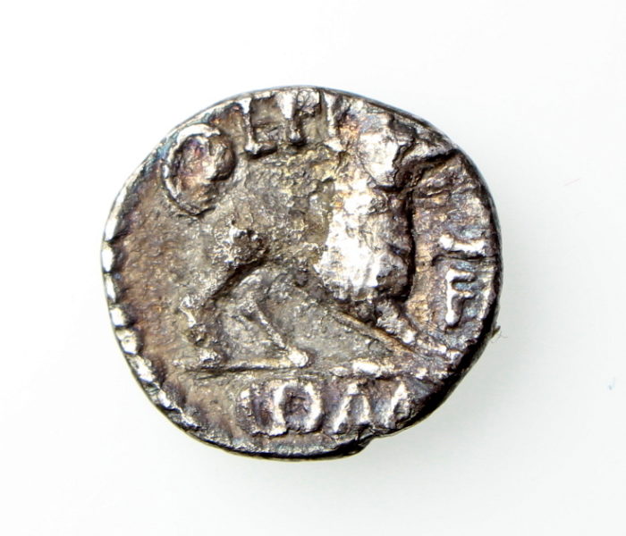 Atrebates Eppillus Silver Unit 20BC-1AD Lion type -20337