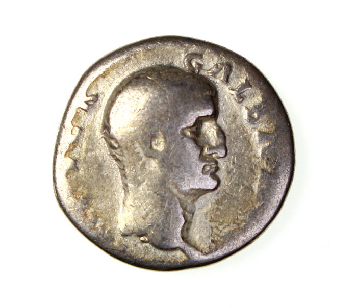 The Westbury Sub Mendip Hoard Galba Silver Denarius 68-69AD