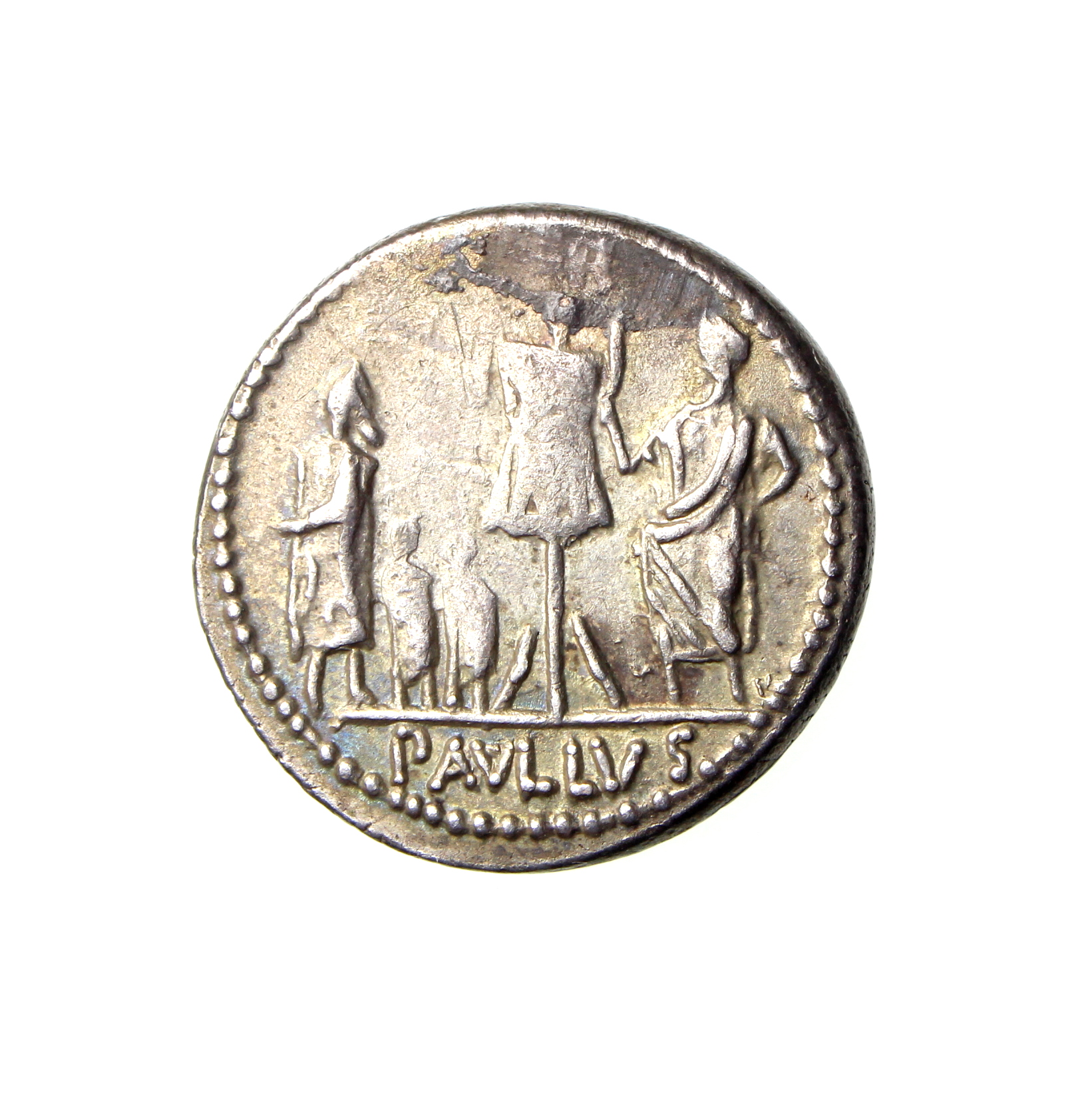 L. Aemilius Lepidus Paullus Silver Denarius 62BC Silbury Coins