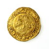 James I Gold Quarter Laurel 1603-25AD Third coinage mm. trefoil - Image 2